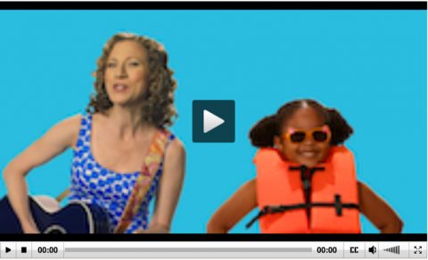 screenshot from the pool safely song music video.