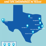 Texas map stating august 2016 pool and spa drownings