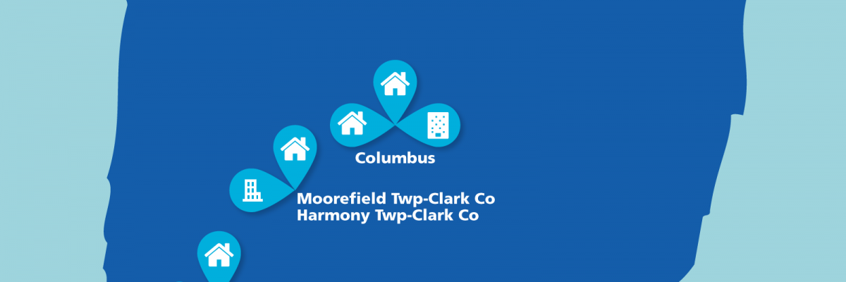 Ohio Map of 2016 child pool and spa drownings