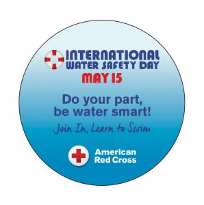 graphic for international water safety day on may 15.