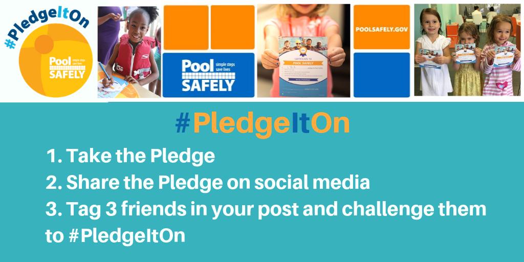 #PledgeItOn 1 Take the pledge. 2 Share the pledge on social media. 3 Tag 3 friends in your post and challenge them to #PledgeItOn