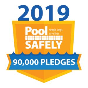 Pool Safely 90K Pledge logo