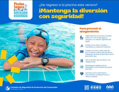 Seguridad en y cerca de piscinas